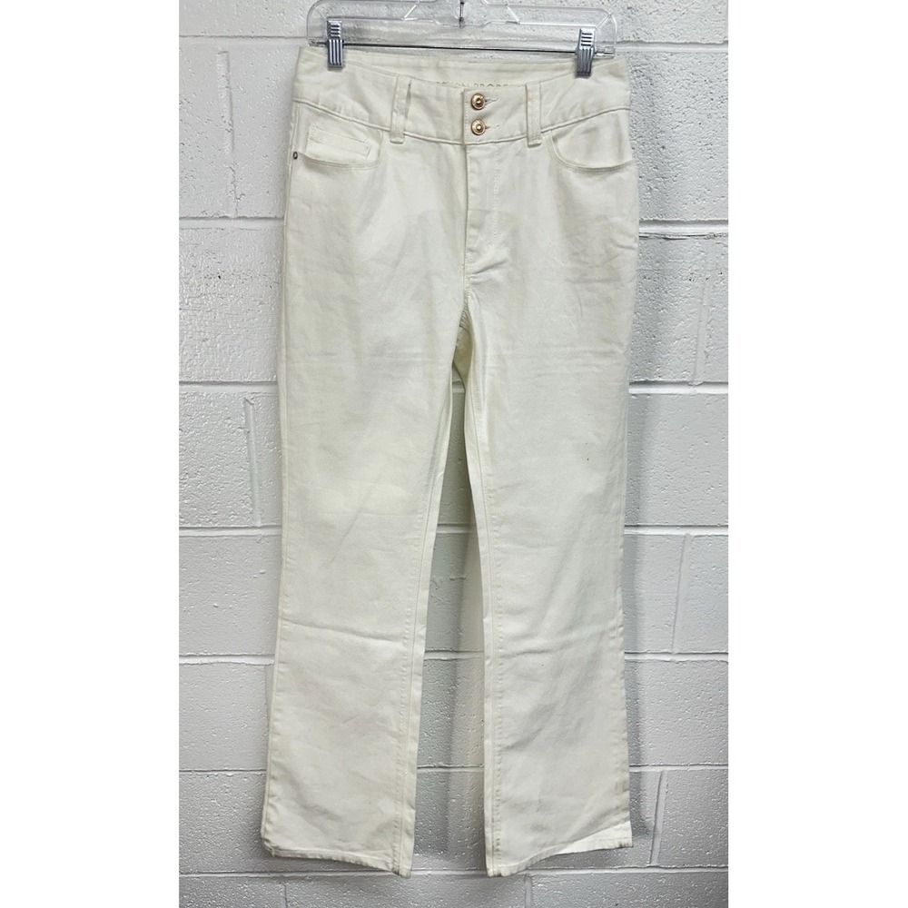 NWT Boston Proper Women Jeans‎ Atrc Slim BC Bootcut Size 6 / Pure White